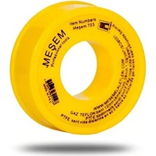 CATEKSSS Gaz Teflon Bant Doğal Gaz Teflon Bandı 12MM x 8 Metre