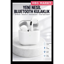 HBG Markt Beyaz Kablosuz Bluetooth Kulaklık: Minimalist Tasarım ve Çok Yönlü Performa