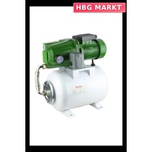 HBG Markt Atlantis JCP100 1 Hp 24 Litre Yatık Tanklı Paket Hidrofor