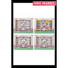 HBG Markt Mey Ithalat® Porselen Çay Takımı 17 Parça 1 Adet