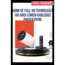 HBG Markt Mey Ithalat® Kablosuz Bağlantılı Ultra Pro Projeksiyon