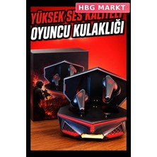 HBG Markt Bluetooth Kulaklık 45MS Düşük Gecikme 3D Ses
