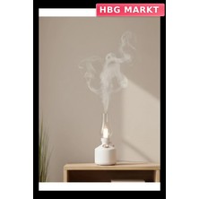 HBG Markt Mey Ithalat® USB Şarjlı Gaz Lambası Modeli Nano Mist Aromaterapi Nemlendirici 280 ml