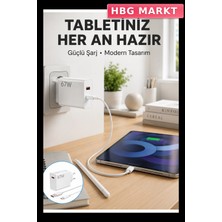 HBG Markt 67W Turbo Hızlı Şarj Cihazı Çift Çıkışlı