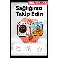 HBG Markt Suya ve Toza Dayanıklı Akıllı Saat Modern Tasarım