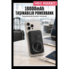 HBG Markt Manyetik Kablosuz Hızlı Şarj Powerbank Otomatik Hizalama