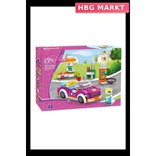 HBG Markt Parçalı Eğitici Oyuncak Seti 108 Parça