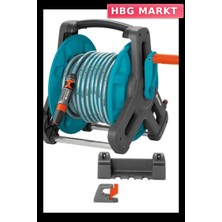 HBG Markt Gardena Hortum Makarası 20M, 13MM Çap, Duvara Montajlı