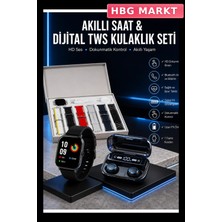 HBG Markt 2.09 Inç Hd IPS Ekranlı Akıllı Saat Bildirim Takibi