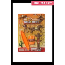 HBG Markt Mey Ithalat® NZM-424 Küçük Vahşi Batı Oyun Seti