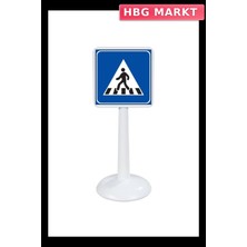 HBG Markt Mini Trafik Işaretleri Eğitici Oyuncak 3 Adet