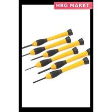 HBG Markt Mey Ithalat®  ST066052 Saatçi Tornavida Seti 6 Parça