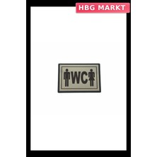 HBG Markt Mey Ithalat® Cemax Yönlendirme Küçük Wc Bay Bayan 10X7 cm