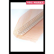 HBG Markt Mey Ithalat® Pvc Fileli Köşe Profili 2,5 Metre (25 Adet)