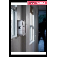 HBG Markt Manyetik Sensörlü Alarm Sistemi: 90 Db Ses Gücü ile Kapı ve Pencere Güvenli