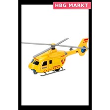 HBG Markt Mey Ithalat® Sesli ve Işıklı Çek Bırak Die Cast Helikopter