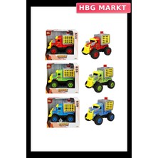 HBG Markt Mey Ithalat® Sesli ve Işıklı Canavar Dinozor Taşıma Kamyonu