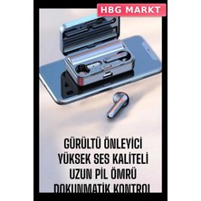HBG Markt Mey Ithalat® Telefon Standlı Bluetooth Kulaklık Aynalı Yüksek Ses Kaliteli