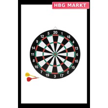 HBG Markt Dart Oyun Seti 36,5 cm Spor ve Eğlence Hedef Tahtası