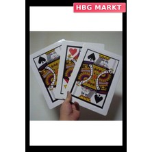 HBG Markt Mey Ithalat® Üç Kart Monte Sihirbazlık Oyunu  basit Etkileyici Sihirbazlık Oyunu 0040- 3 Kart Fiyatı