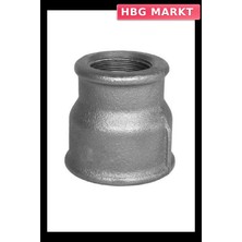 HBG Markt Mey Ithalat® Galvanizli Manşon Redüksiyon 1x1/2