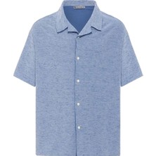 S13 Store Oversize Keten Gömlek