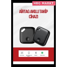 HBG Markt Mey Ithalat® Ios Uyumlu Smart Tag | Uzun Pil Ömrü | Bul Uygulaması ile Entegre Akıllı Takip Cihazı