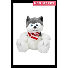 HBG Markt Mey Ithalat® 1030 Oturan Husky Atkılı Köpek 30 cm
