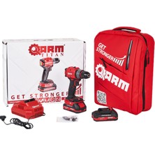 Arm Titan (Trust Serisi) Şarjlı Darbeli Vidalama 21 V 65 Nm