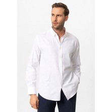S13 Store Yaka Düğmeli Slim Fit Erkek Gömlek
