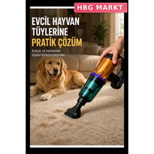 HBG Markt Şarjlı El Süpürgesi Araç ve Ev Kullanımı Için Yüksek Çekiş Güçlü