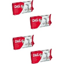 Moontime Alaçatı Das Beyaz Seramik Kil Hamuru 4X500 gr (4 Adet 500 gr Kil)