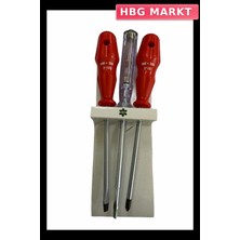 HBG Markt Mey Ithalat® Pro-Scr 02643 3 Parça Tornavida Seti
