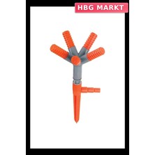 HBG Markt Mey Ithalat® Üzümcü Turbo Plastik Fıskiye 5 Kollu