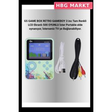 HBG Markt Mey Ithalat® G5 Taşınabilir Retro Oyun Konsolu – Çocuk ve Yetişkinler Için
