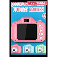 HBG Markt Mini Çocuk Kamerası: 3-12 Yaş Için Dijital Fotoğraf ve Video Makinesi