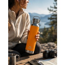 Dometic Kampa Dometic THRM66 Mango Çelik Termos 660 ml Hardal Sarısı - Çift Cidarlı Sızdırmaz Vidalı Kapak