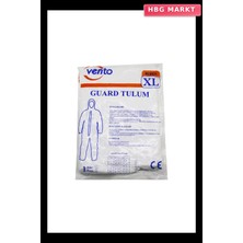 HBG Markt Vento Xl Guard Koruyucu Tulum Beyaz Non-Woven