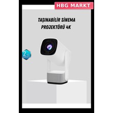 HBG Markt Mey Ithalat® Ev Tipi 720P Hd Projeksiyon Cihazı