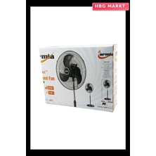 HBG Markt 18 Inç Sanayi Vantilatör 3 Metal Kanat: Çap 56CM Yükseklik 140CM 3 Kademe H
