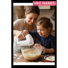 HBG Markt 250W Elektrikli El Mikseri 5 Kademe Hız Ayarı