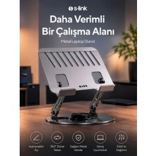S-Link Sl-Ml1 Ayarlanabilir 3.5*23.5*4.5cm Metal Laptop Stand