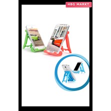 HBG Markt Mini Masaüstü Telefon Tutucu Cep Telefonu ve Tablet Standı