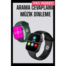 HBG Markt Mey Ithalat® Akıllı Saat Amoled Ekran Gps ve Uyku Takibi Bluetooth Bağlantılı
