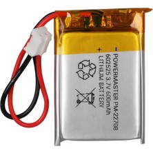 Canarino Powermaster 602525 3.7 Volt 600 Mah Lityum Polimer Pil