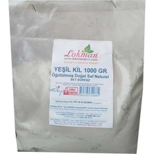 Melonika Yeşil Kil Öğütülmüş Doğal Saf Naturel 1000 gr Paket