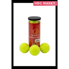 HBG Markt Dayanıklı Tenis Topu 3'lü Set Spor ve Eğlence Için
