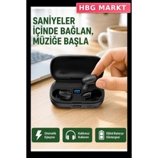 HBG Markt Kablosuz Bluetooth 5.0 Tws Kulak Içi Kulaklık A10S Şarj Kutusu