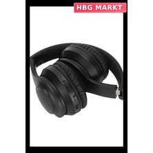 HBG Markt Mey Ithalat® Kulak Üstü Bluetooth Kulaklık Ayarlanabiilir Uzun Pil Ömrü Kablosuz 5.0 Bluetooth