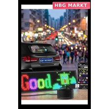 HBG Markt Akıllı LED Panel Rgb Animasyonlu Yazı Gösterim Paneli